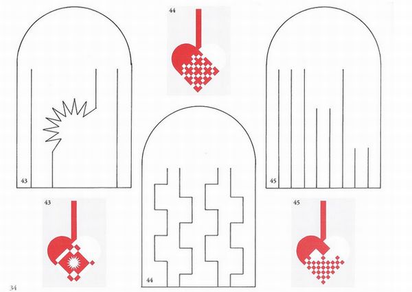 折り紙 ハートのクリスマスオーナメント ユールヤータ の作り方3種 デンマーク スナライム